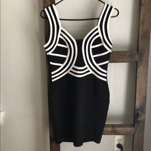 Black and White Cocktail dress